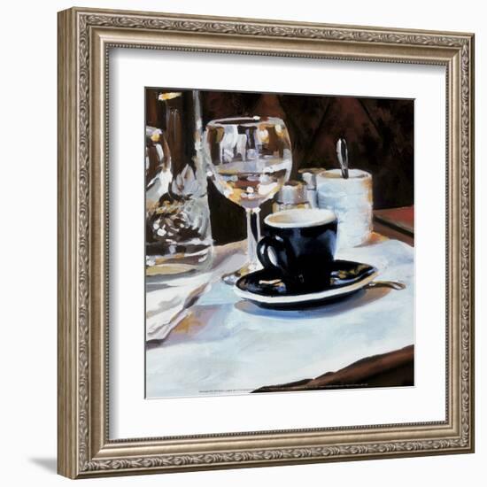 At The Bar 2-Véronique Van Der Esch-Framed Art Print