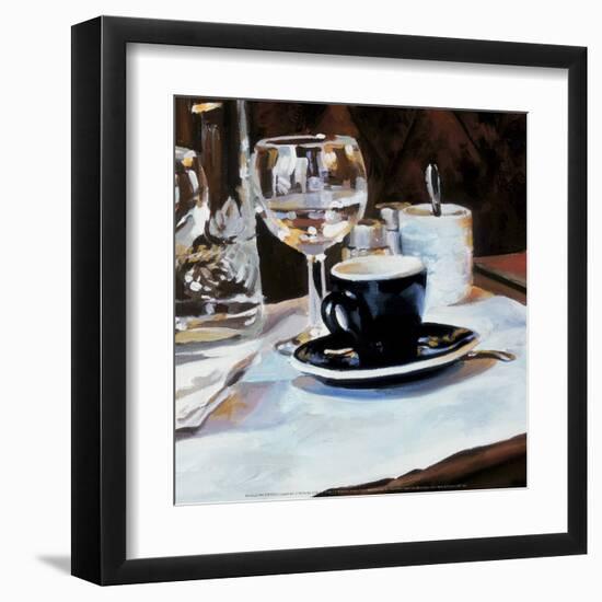 At The Bar 2-Véronique Van Der Esch-Framed Art Print