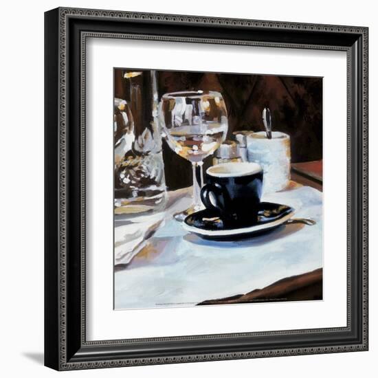 At The Bar 2-Véronique Van Der Esch-Framed Art Print