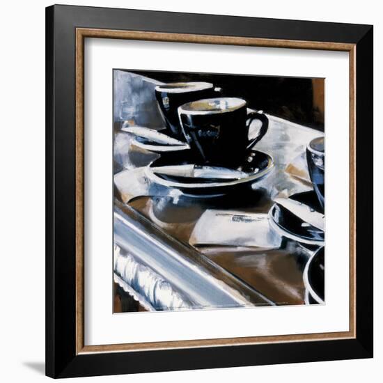 At The Bar 3-Véronique Van Der Esch-Framed Art Print