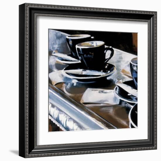 At The Bar 3-Véronique Van Der Esch-Framed Art Print