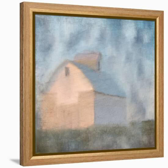 At the Barn-Kimberly Allen-Framed Stretched Canvas