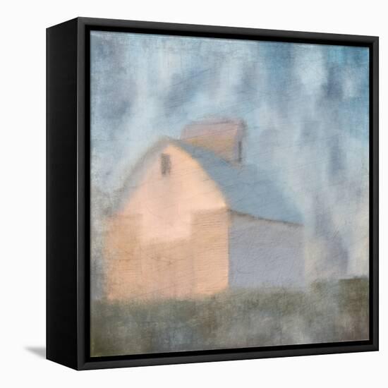 At the Barn-Kimberly Allen-Framed Stretched Canvas