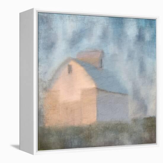 At the Barn-Kimberly Allen-Framed Stretched Canvas