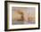 At the Battle of Jutland Hms "Southampton" Sails Under Fire from the German Fleet-William Lionel Wyllie-Framed Photographic Print