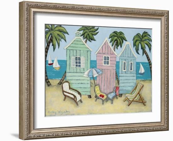 At the Beach I-Holly Wojahn-Framed Art Print