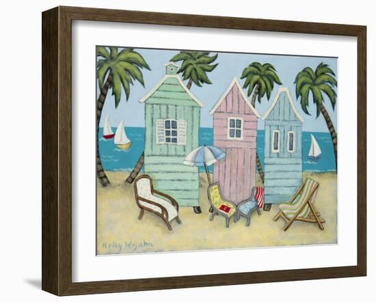 At the Beach I-Holly Wojahn-Framed Art Print