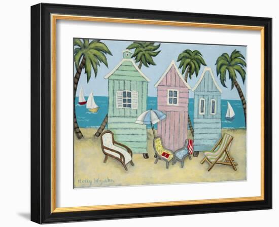 At the Beach I-Holly Wojahn-Framed Art Print