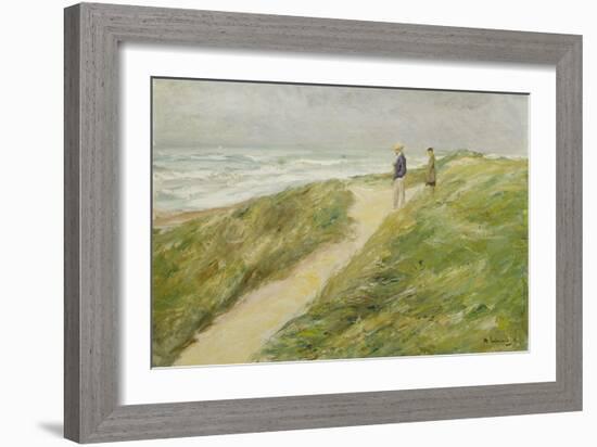 At the Beach of Katwijk, C. 1909-Max Liebermann-Framed Giclee Print