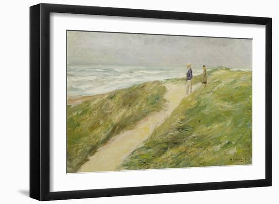 At the Beach of Katwijk, C. 1909-Max Liebermann-Framed Giclee Print