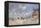 At the Beach of Trouville, 1870-Claude Monet-Framed Premier Image Canvas