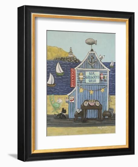 At the Beach V-Holly Wojahn-Framed Premium Giclee Print