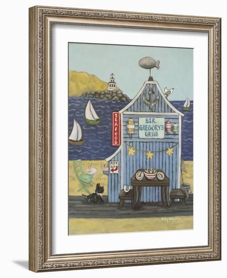 At the Beach V-Holly Wojahn-Framed Art Print