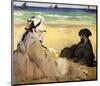 At the Beach-Edouard Manet-Mounted Giclee Print