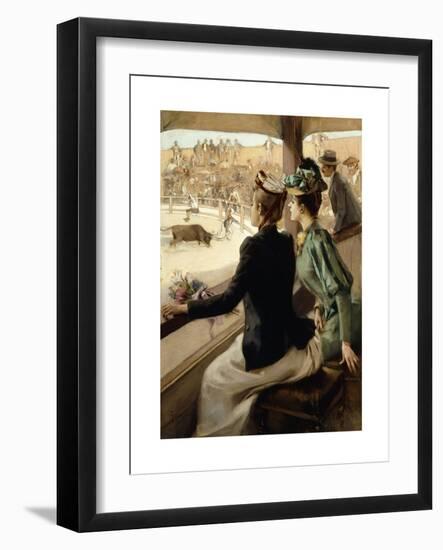 At The Bullfight-Albert		 Lynch-Framed Giclee Print