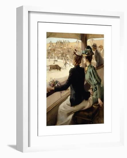 At The Bullfight-Albert		 Lynch-Framed Giclee Print