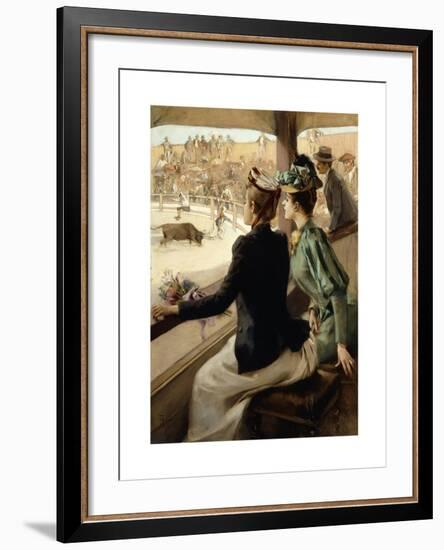 At The Bullfight-Albert		 Lynch-Framed Giclee Print