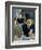 At the Caf‚-Edouard Manet-Framed Giclee Print