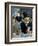 At the Caf‚-Edouard Manet-Framed Giclee Print