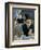 At the Caf‚-Edouard Manet-Framed Giclee Print