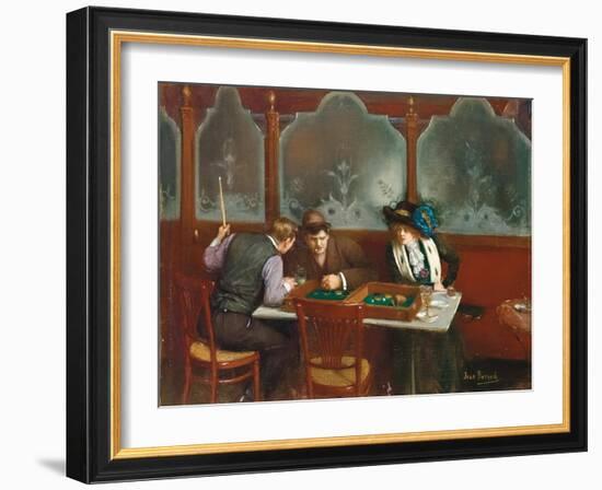 At the Cafe; Au Cafe, 1909-Jean Beraud-Framed Giclee Print