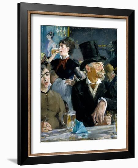 At the Cafe, C.1879-Edouard Manet-Framed Giclee Print