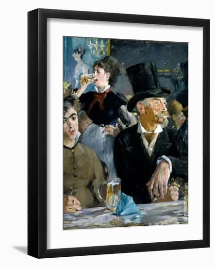 At the Cafe, C.1879-Edouard Manet-Framed Giclee Print