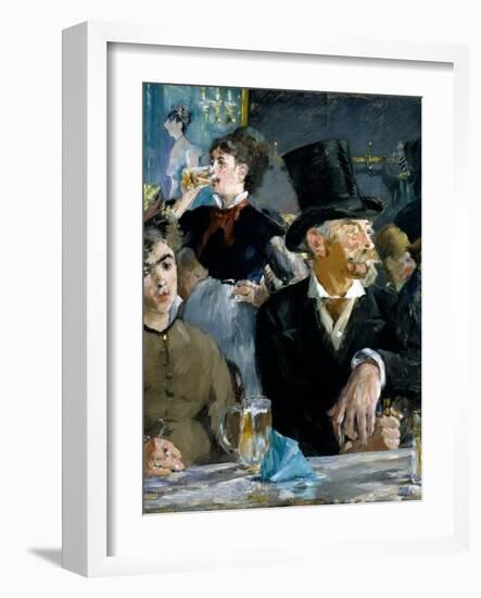 At the Cafe, C.1879-Edouard Manet-Framed Giclee Print