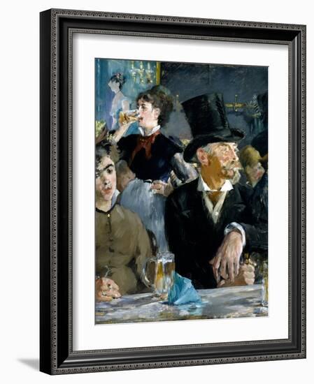 At the Cafe, C.1879-Edouard Manet-Framed Giclee Print