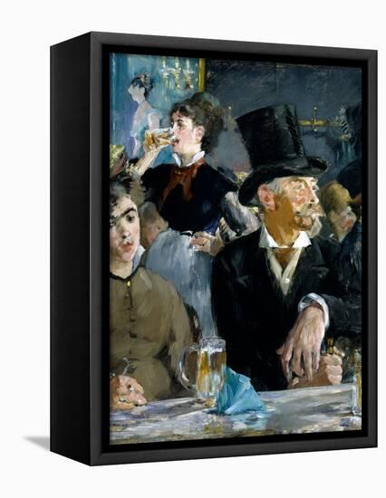 At the Cafe, C.1879-Edouard Manet-Framed Premier Image Canvas