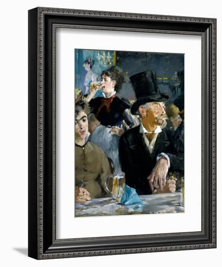 At the Cafe, C.1879-Edouard Manet-Framed Giclee Print