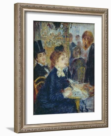 At the Cafe, circa 1877-Pierre-Auguste Renoir-Framed Giclee Print