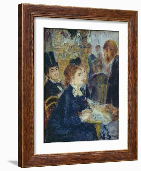 At the Cafe, circa 1877-Pierre-Auguste Renoir-Framed Giclee Print