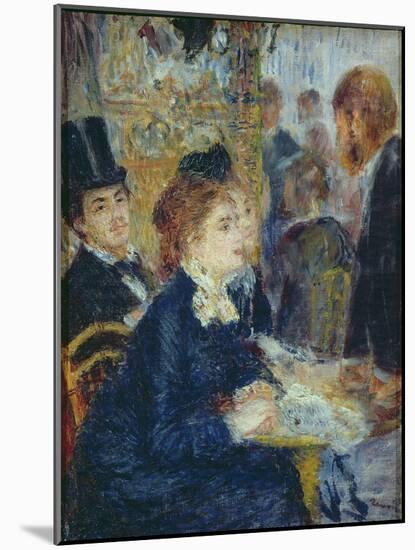 At the Cafe, circa 1877-Pierre-Auguste Renoir-Mounted Giclee Print