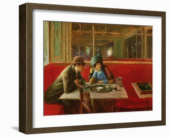 At the Cafe-Jean Béraud-Framed Giclee Print