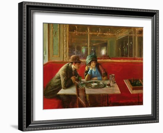 At the Cafe-Jean Béraud-Framed Giclee Print