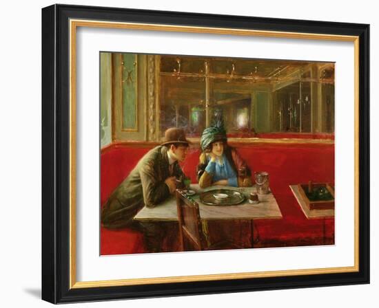 At the Cafe-Jean Béraud-Framed Giclee Print