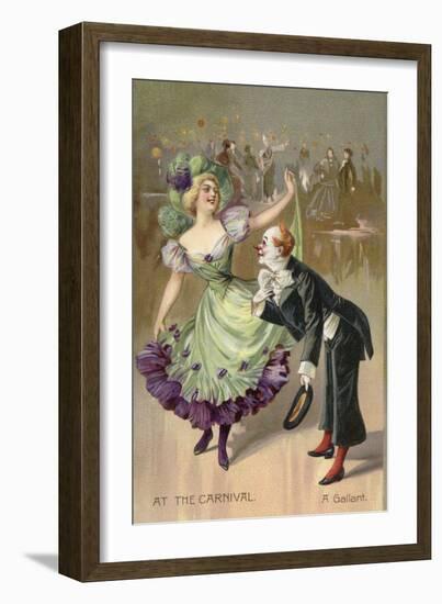 At the Carnival, a Gallant-null-Framed Giclee Print