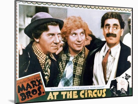 At the Circus - Lobby Card Reproduction-null-Mounted Photo