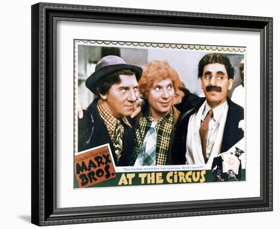 At the Circus - Lobby Card Reproduction-null-Framed Photo