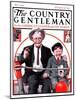 "At the Circus with Grandfather," Country Gentleman Cover, May 5, 1923-J.F. Kernan-Mounted Giclee Print