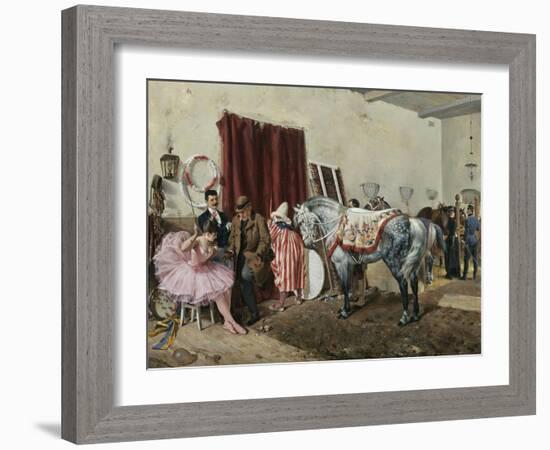 At the Circus-Ottokar Walter-Framed Giclee Print