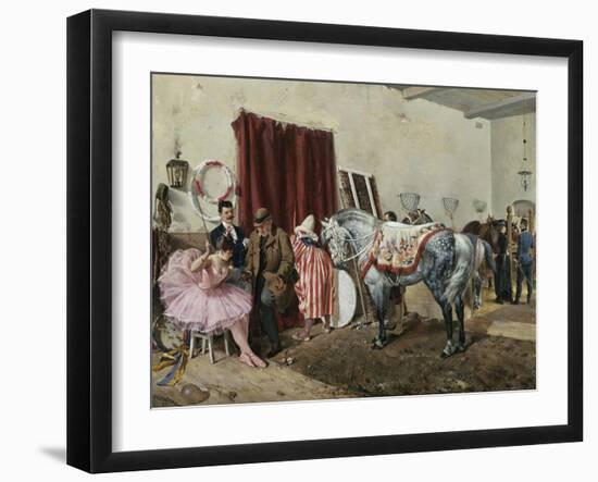 At the Circus-Ottokar Walter-Framed Giclee Print