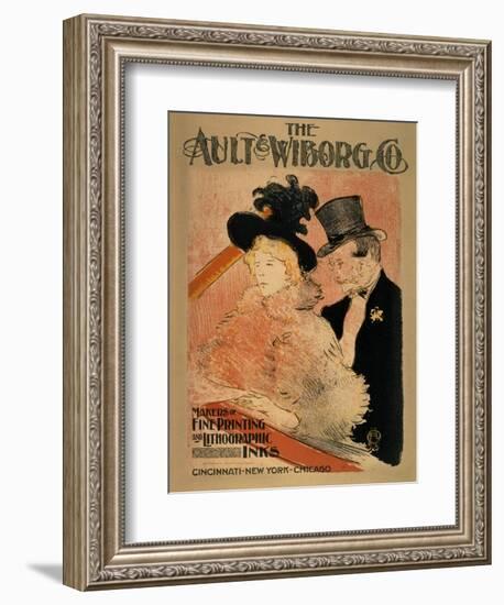 At the Concert, 1896-Henri de Toulouse-Lautrec-Framed Giclee Print