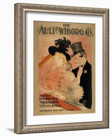 At the Concert, 1896-Henri de Toulouse-Lautrec-Framed Giclee Print