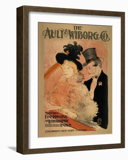 At the Concert, 1896-Henri de Toulouse-Lautrec-Framed Giclee Print