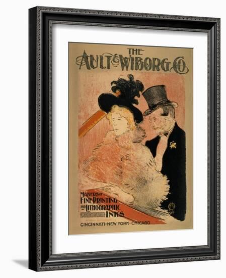 At the Concert, 1896-Henri de Toulouse-Lautrec-Framed Giclee Print