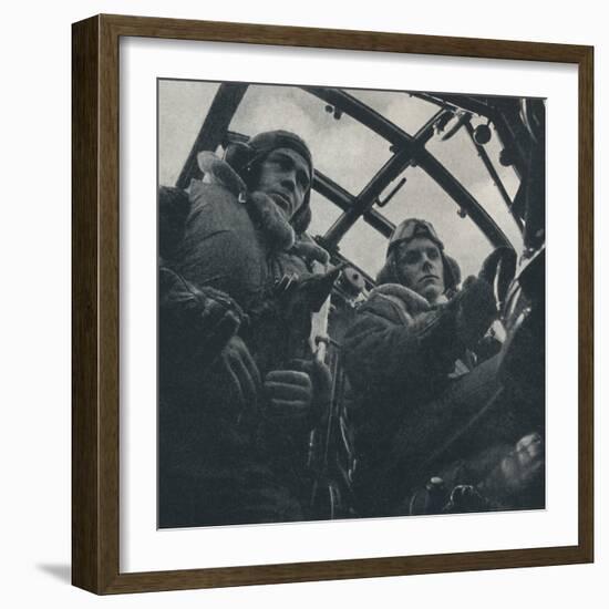 'At the controls', 1941-Cecil Beaton-Framed Photographic Print