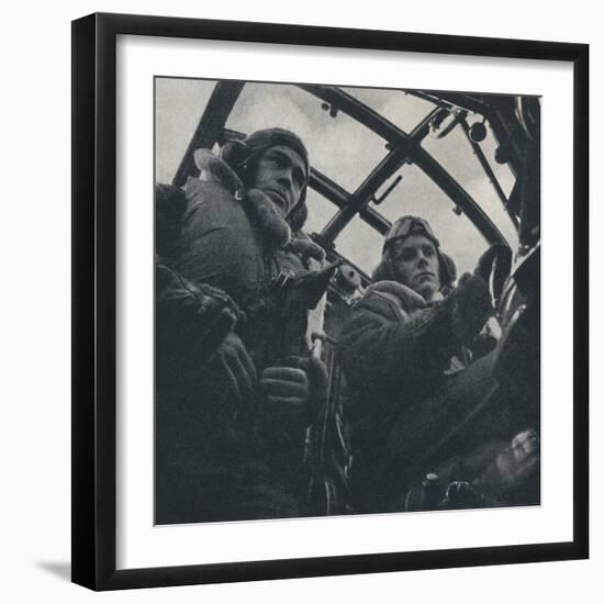 'At the controls', 1941-Cecil Beaton-Framed Photographic Print