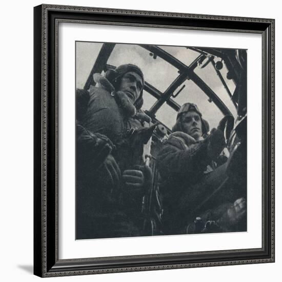 'At the controls', 1941-Cecil Beaton-Framed Photographic Print